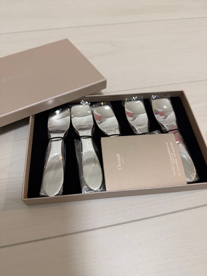 クリストフル　アイスクリームスプーン 新品未使用