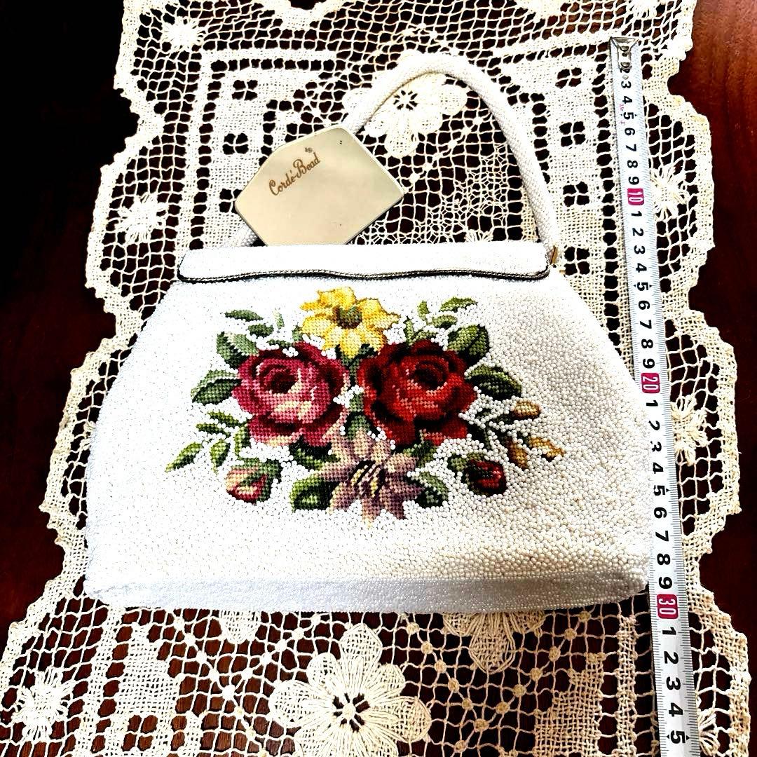 プチポアン　マイクロビーズ　 ハンドバッグ