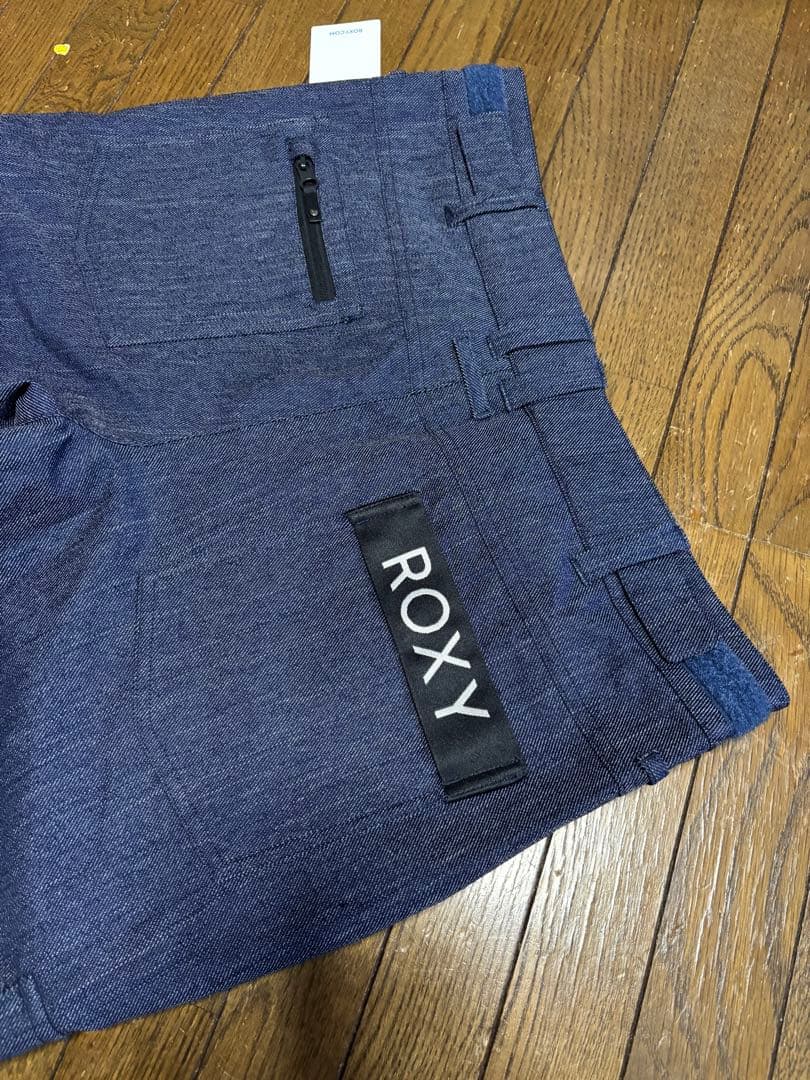 ROXY スノーボードウェア デニム色 海外Lサイズ