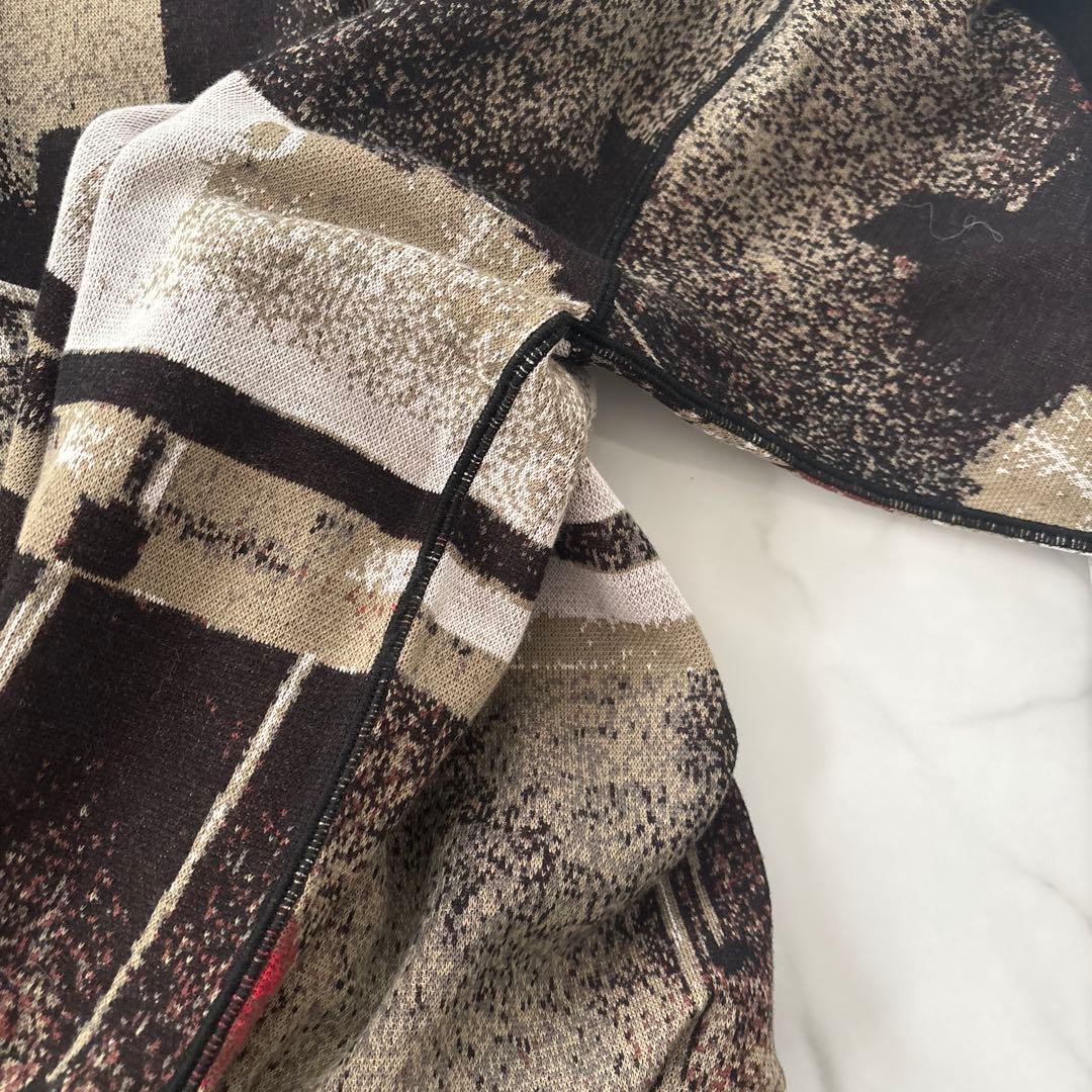 GADID ANONIEM 抽象模様 長袖セーター