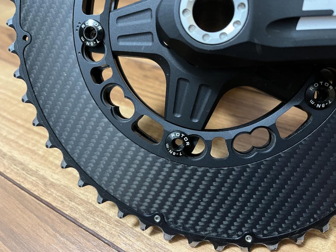 ROTOR 3D クランクセット QRINGS 50/34 170mm 24mm