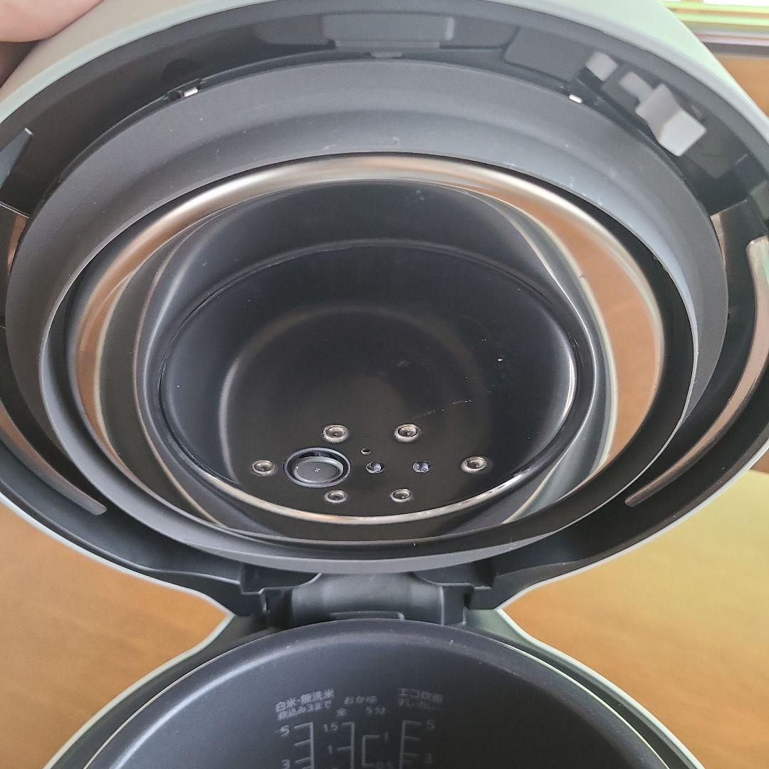 Panasonic 炊飯器 SR-R10A グリーン 1.5L　5合炊き