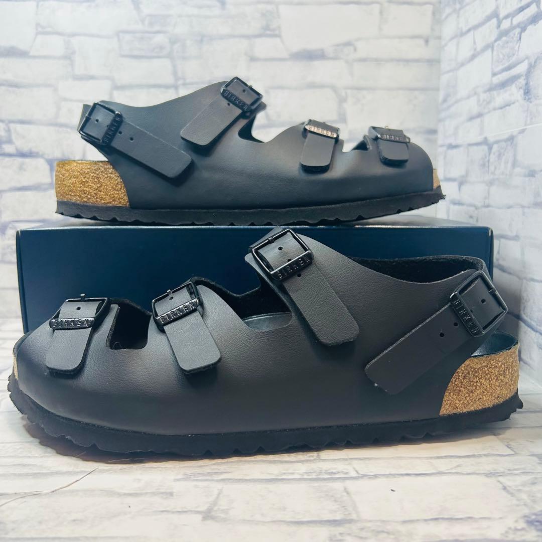 極美品 BIRKENSTOCK ビルケンシュトック OSLO オスロ 黒 25㎝