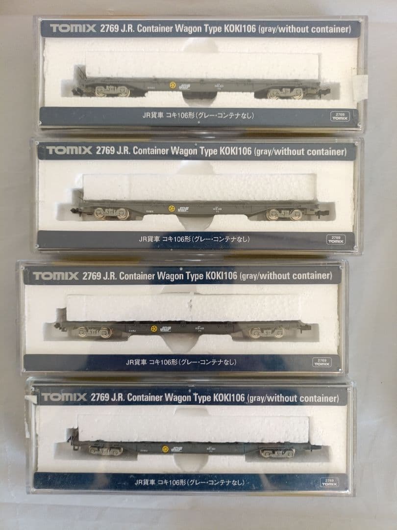 TOMIX 貨車 12両＊(コキ107)6＋(106)4＋(50000)2両