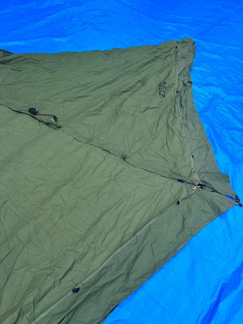 【美品】DOD ムシャテント T1-819 カーキ