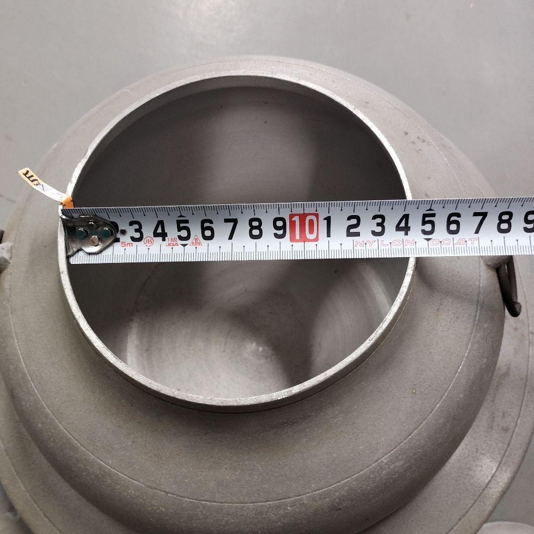 アルミニウム製 茶釜 赤いつまみ付き