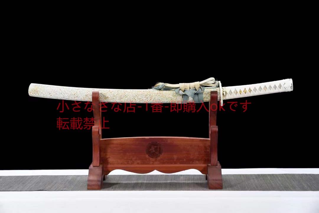 T10焼刃三色研磨小烏丸『常青藤』 古兵器 武具 刀装具 日本刀 模造刀 居合刀