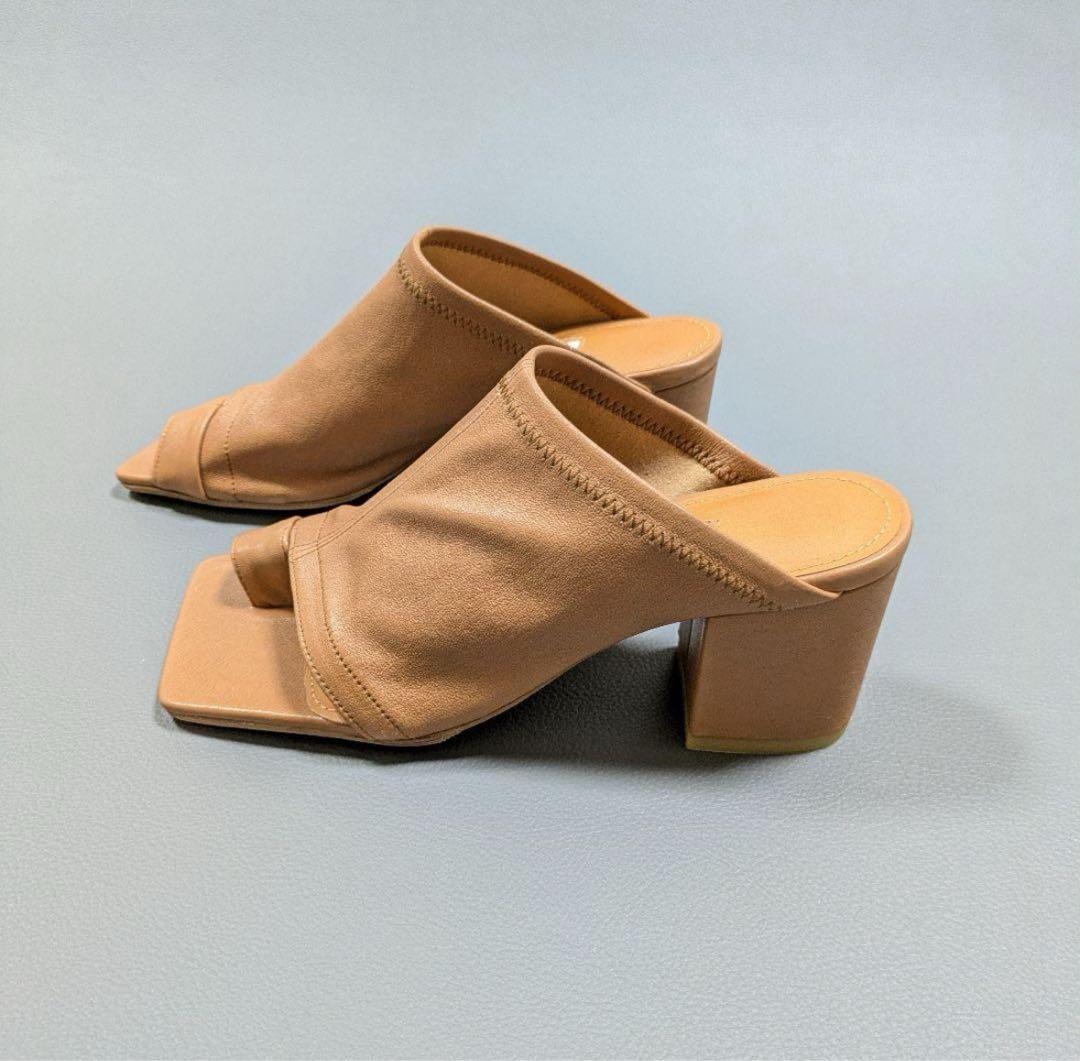 PIPPICHIC ピッピシック STRETCH ミュール 36 キャメル