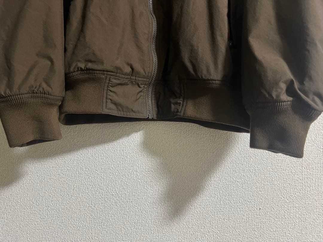 THE NORTH FACE ナイロンフリースジャケット ブラウン