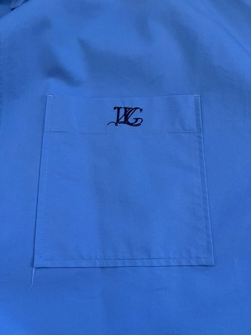 Whim Gazette ロゴシシュウオーバーシャツ　ウィムガゼット