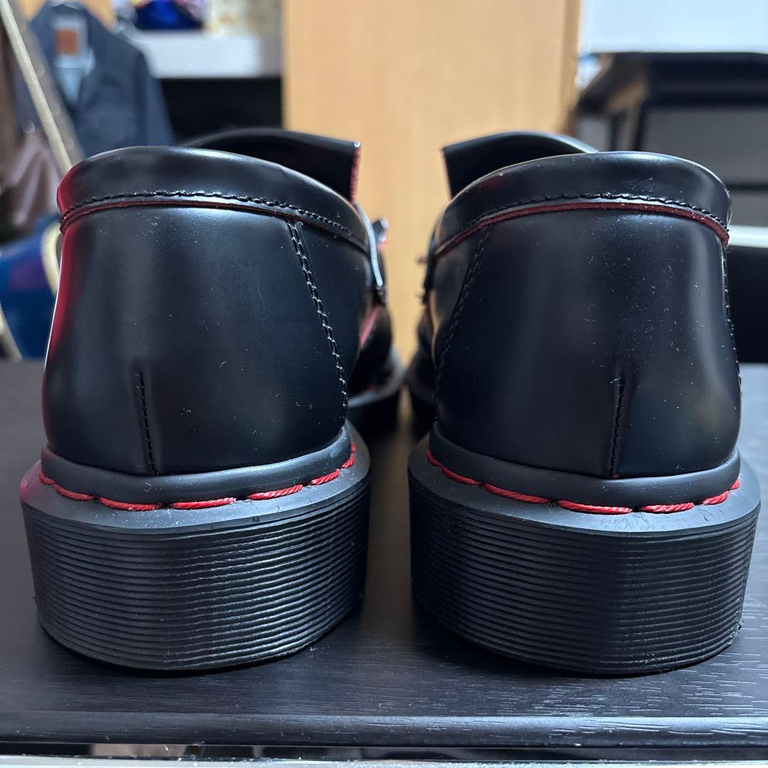 Dr. Martens タッセルローファー　赤ステッチ