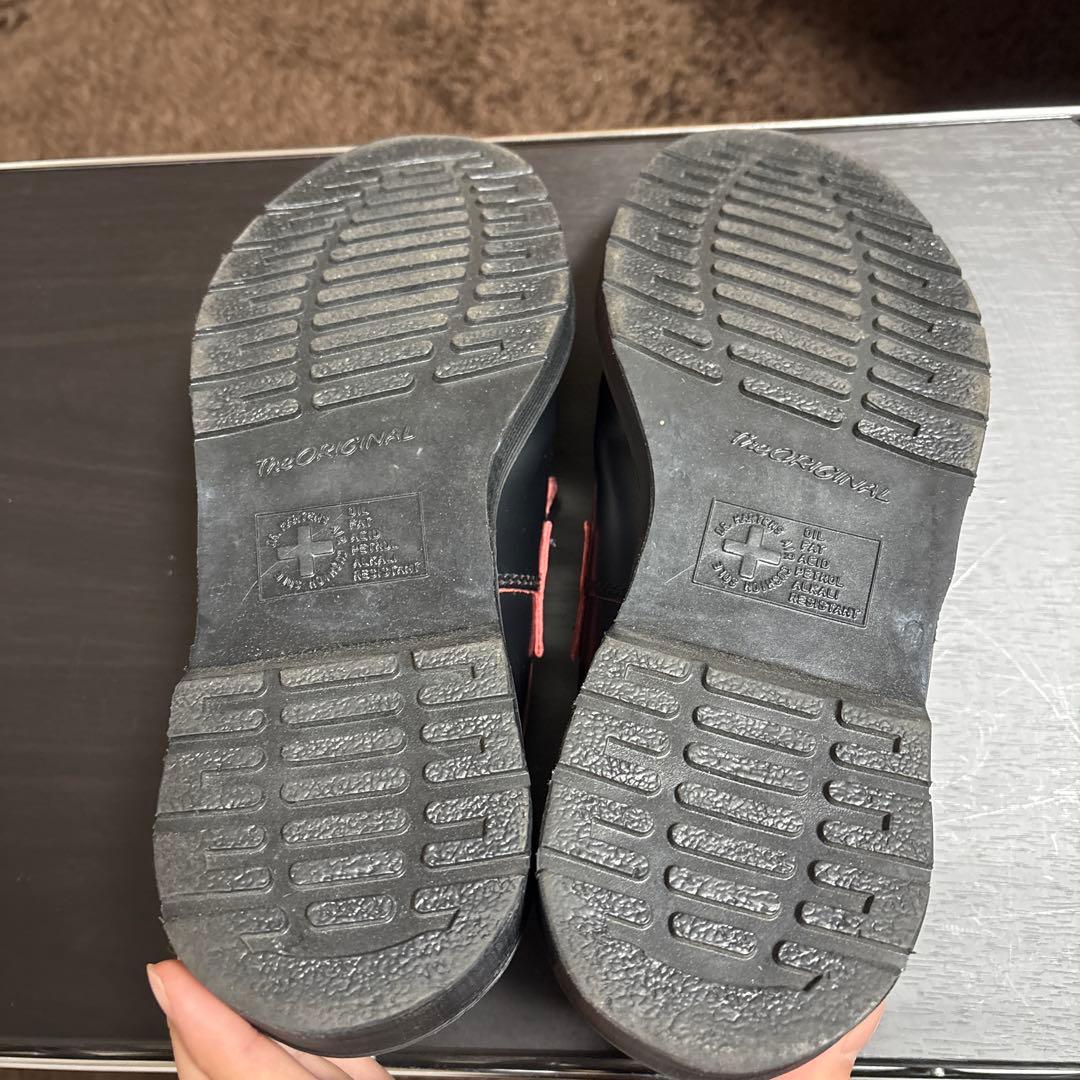 Dr. Martens タッセルローファー　赤ステッチ