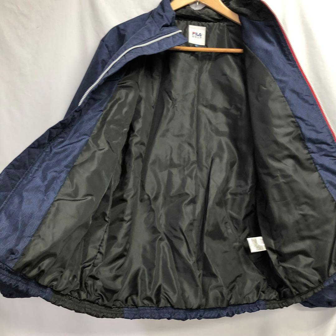【59】FILA GOLF ゴルフウェア 中綿 ジャケット パンツ 上下セットＬ