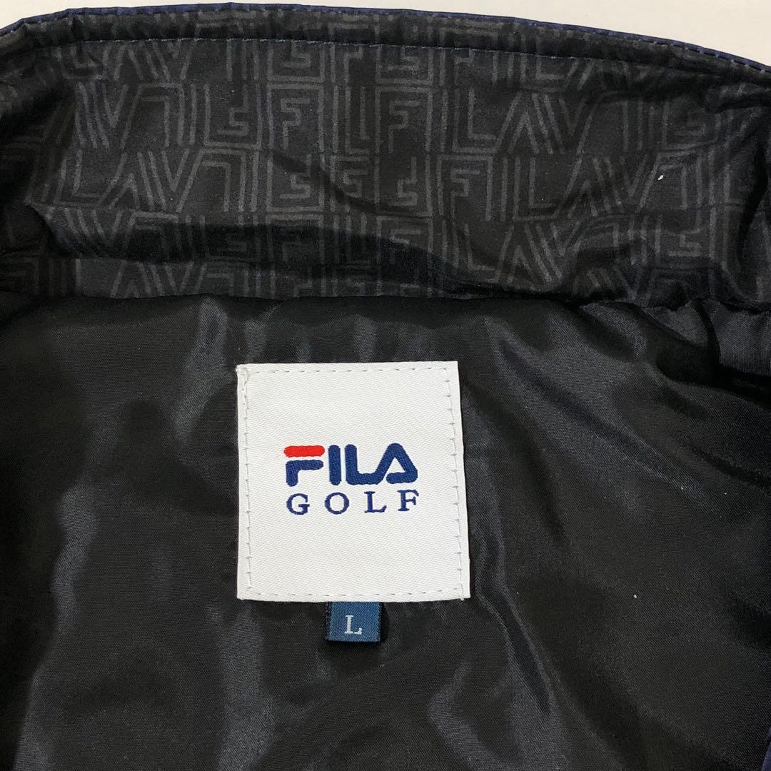 【59】FILA GOLF ゴルフウェア 中綿 ジャケット パンツ 上下セットＬ