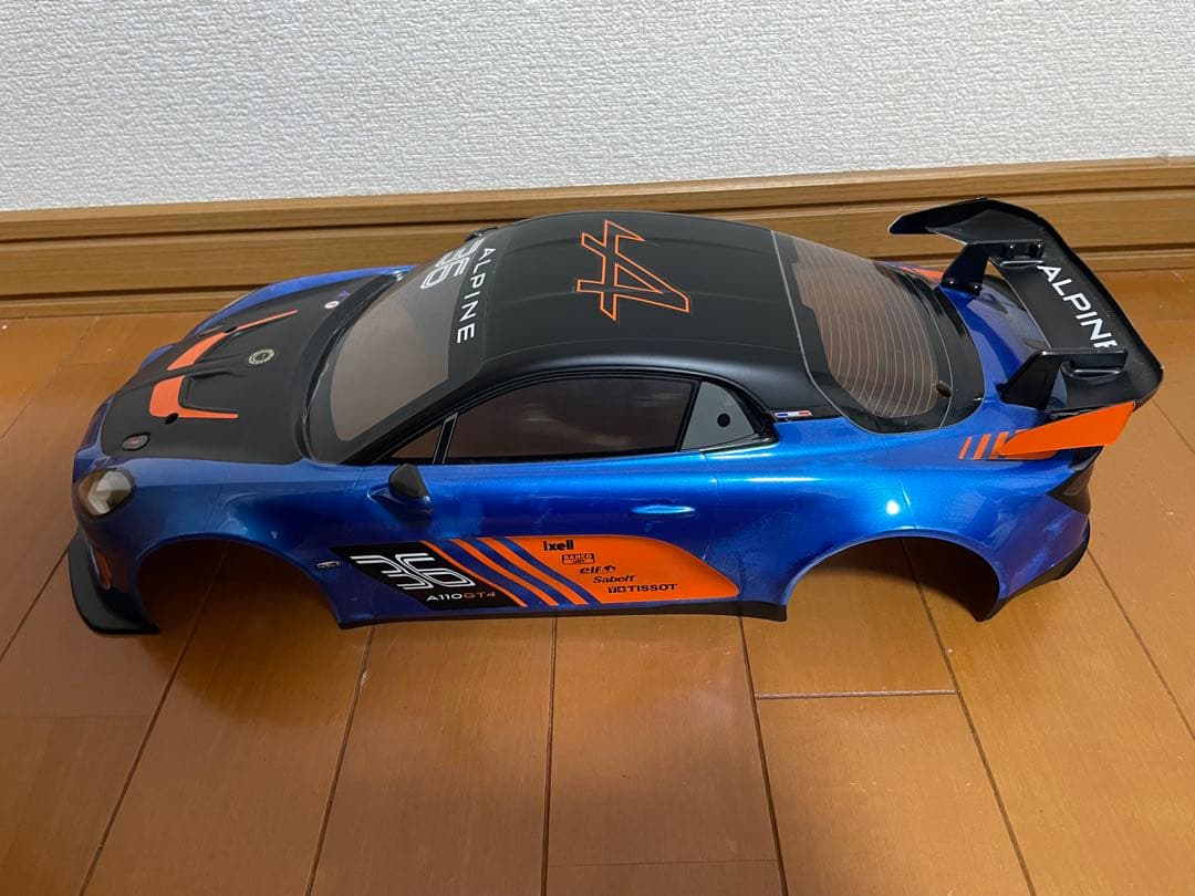 【希少/未走行】京商 FAZER Mk2 アルピーヌGT4 デコレーションボディ