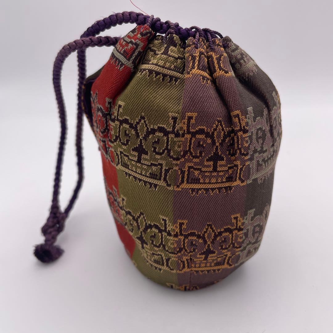 【茶道具】森本陶谷　棗　丹波茶入 丹波焼　肩衝茶入 共箱 獅噛文長斑錦②-茶12