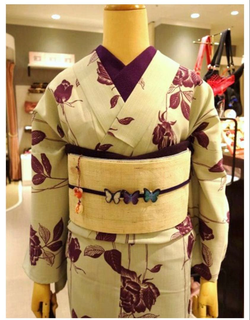 豆千代モダン　二尺袖　2尺袖　浴衣　セオα セオアルファー　検索)撫松庵　ふりふ