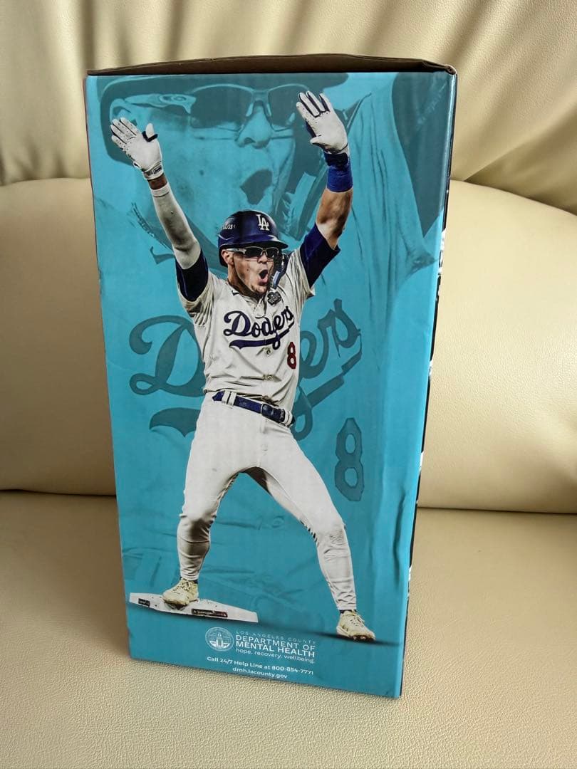 Dodgers ドジャース フィギュア　キケ　ヘルナンデス ボブルヘッド