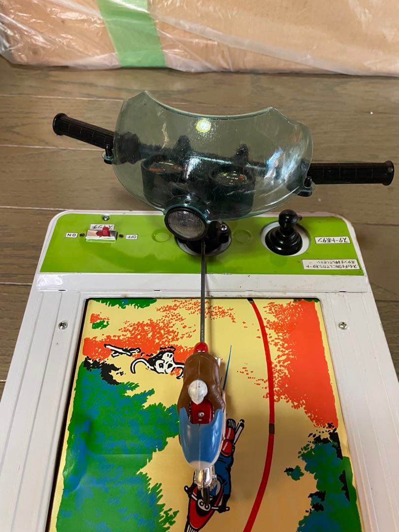 希少　バンダイ　オートライダーゲーム　レトロ　電動　動作確認済み