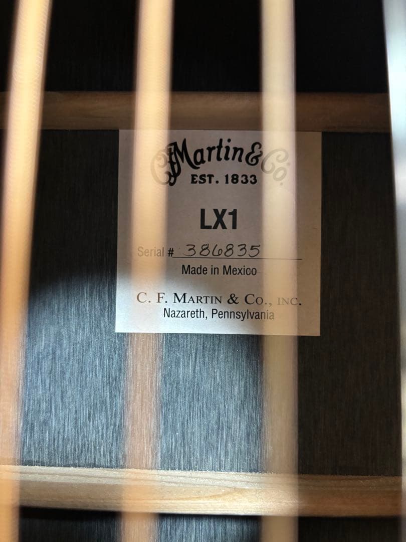 マーチン LX1 アコースティックギターリトルマーチンSHOP調整済み