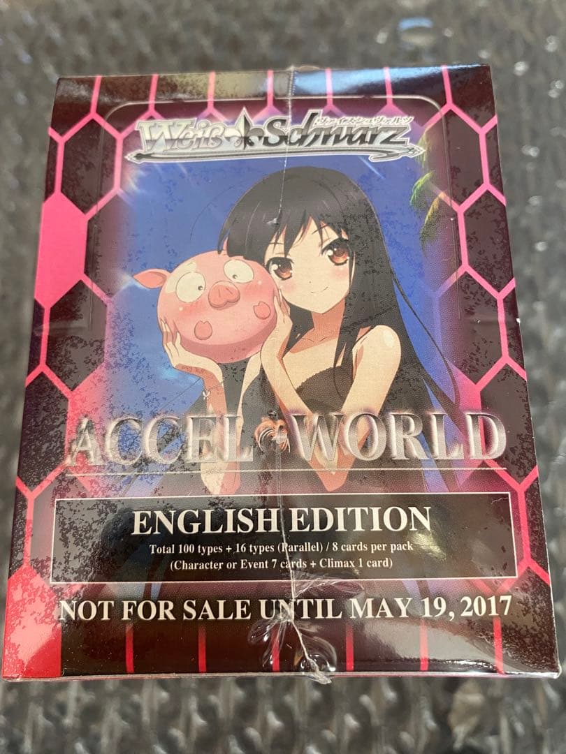 アクセルワールド　ヴァイスシュバルツ　未開封　英語