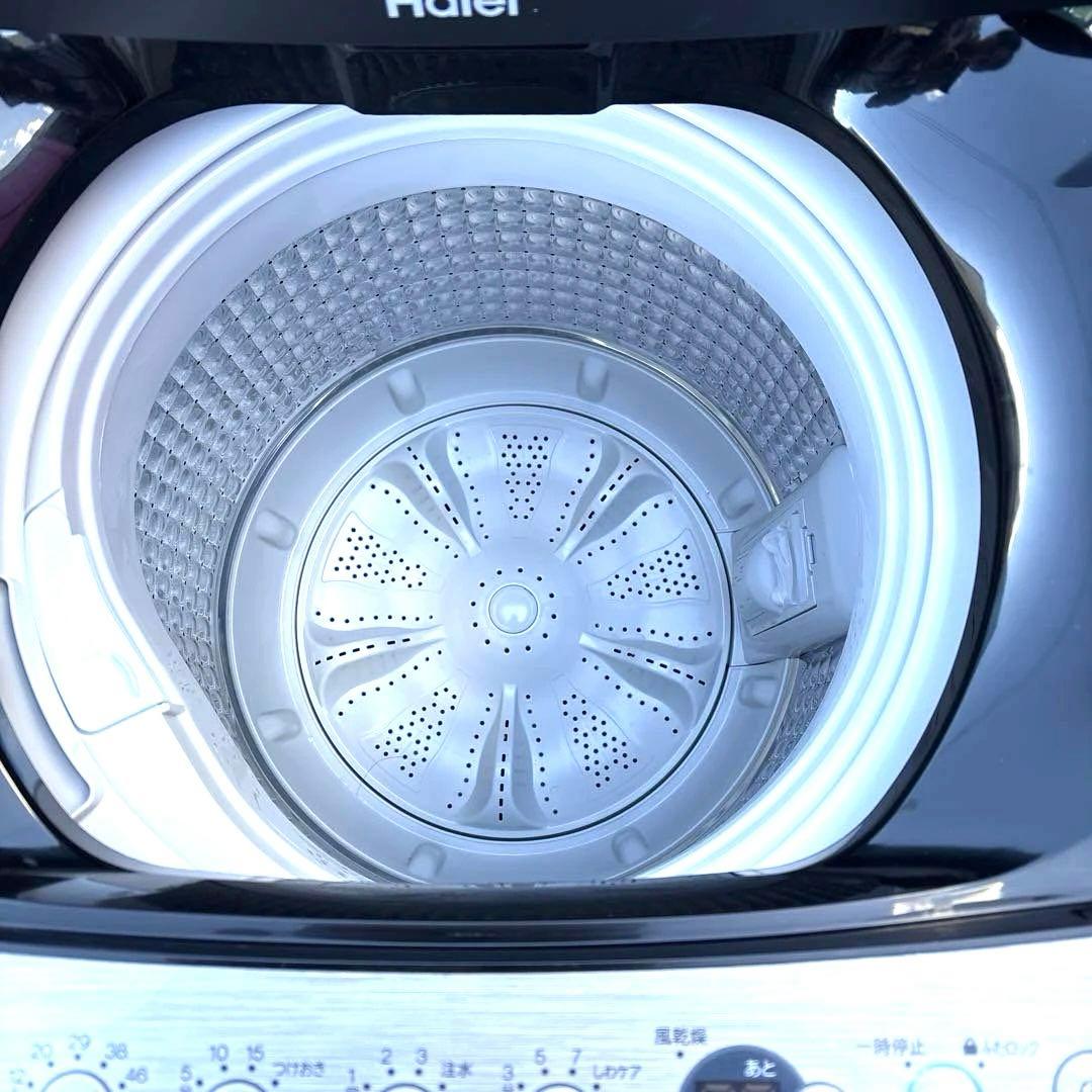 美品3点セット/ハイアール/2023年製/洗濯機2024年製/冷蔵庫/電子レンジ