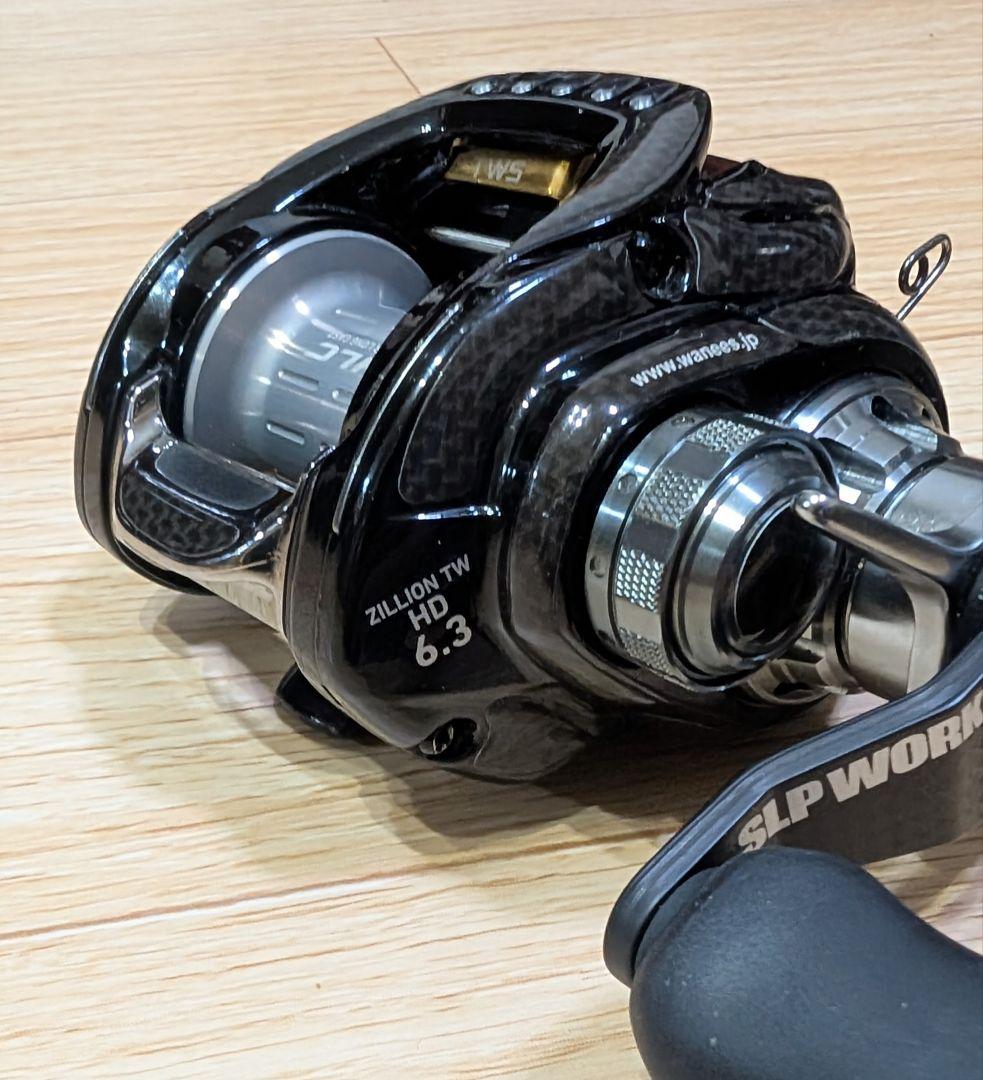 18ジリオン　新品XHギアセット3個　1516HLCスプール　パーツ付