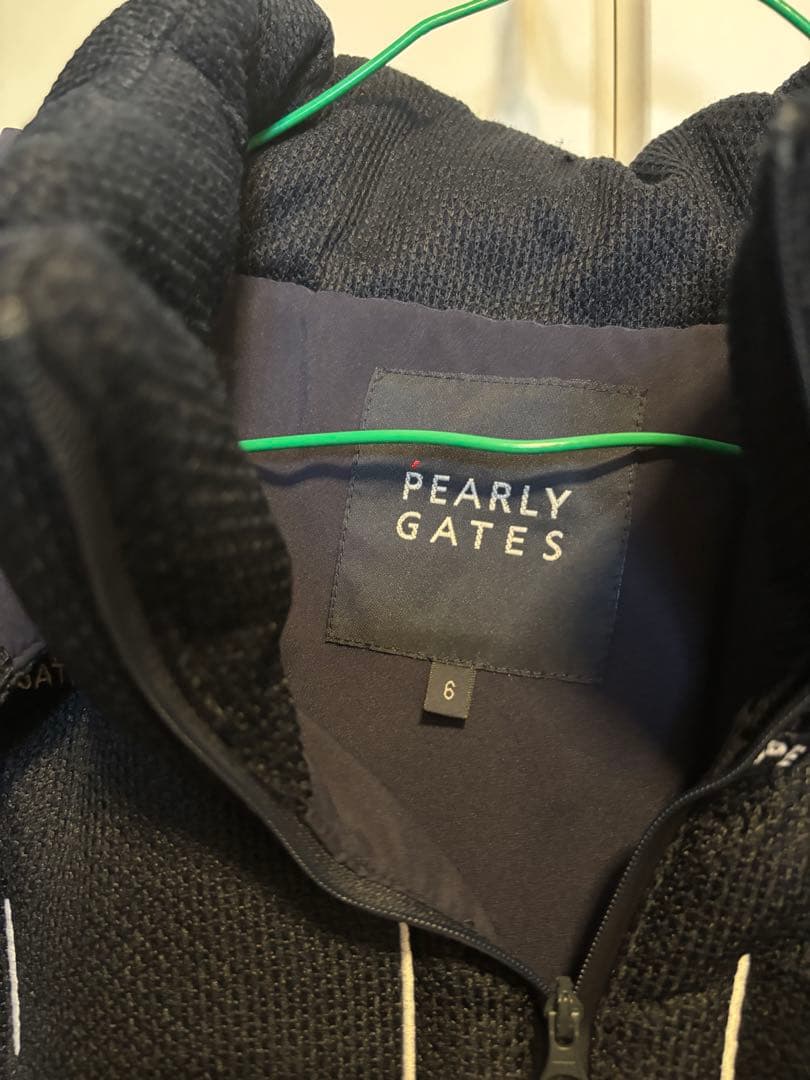 最安値‼️PEARLY GATES フード付きダウンベスト サイズ6