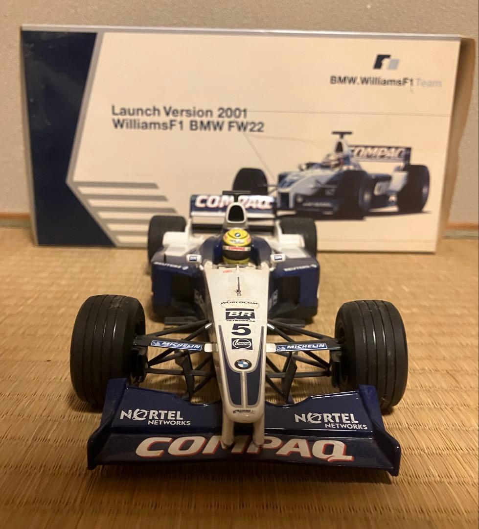 1/18 ミニチャンプス製 WilliamsF1  FW22 2001