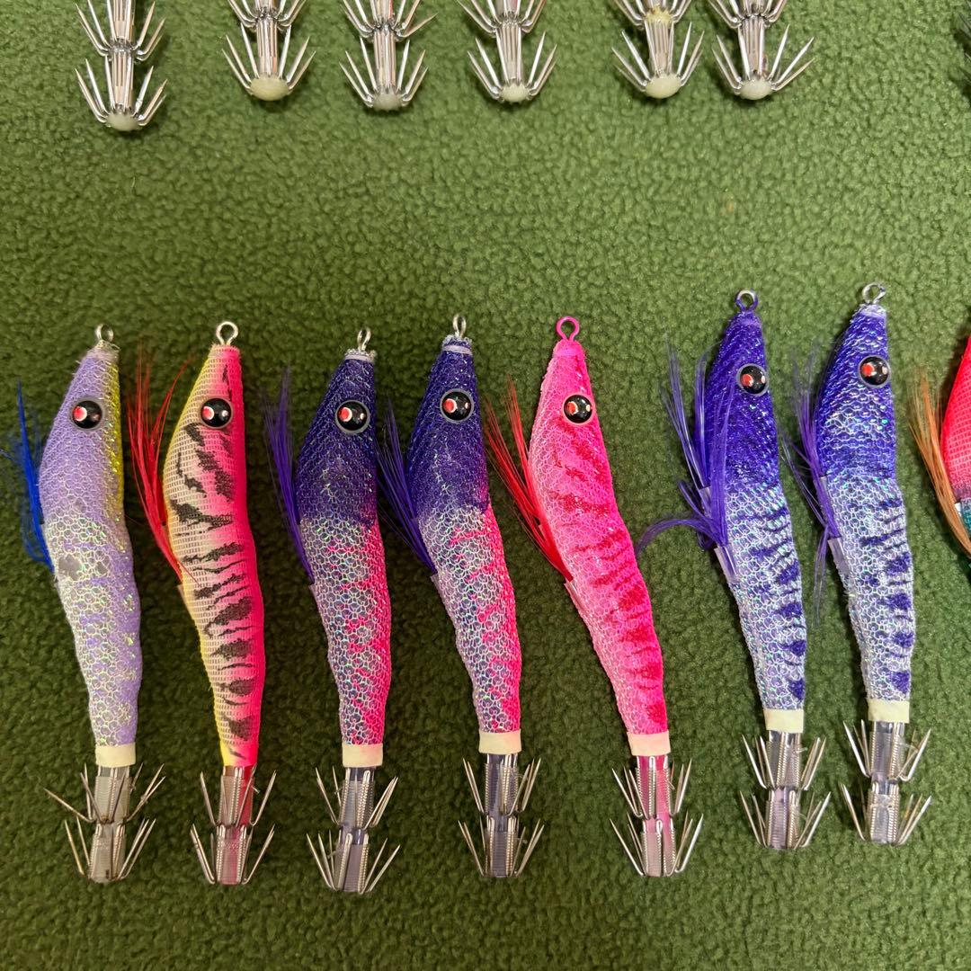 イカメタル引退セット まとめ売り コロコロスッテ、デュエル　イージースリム80㎜