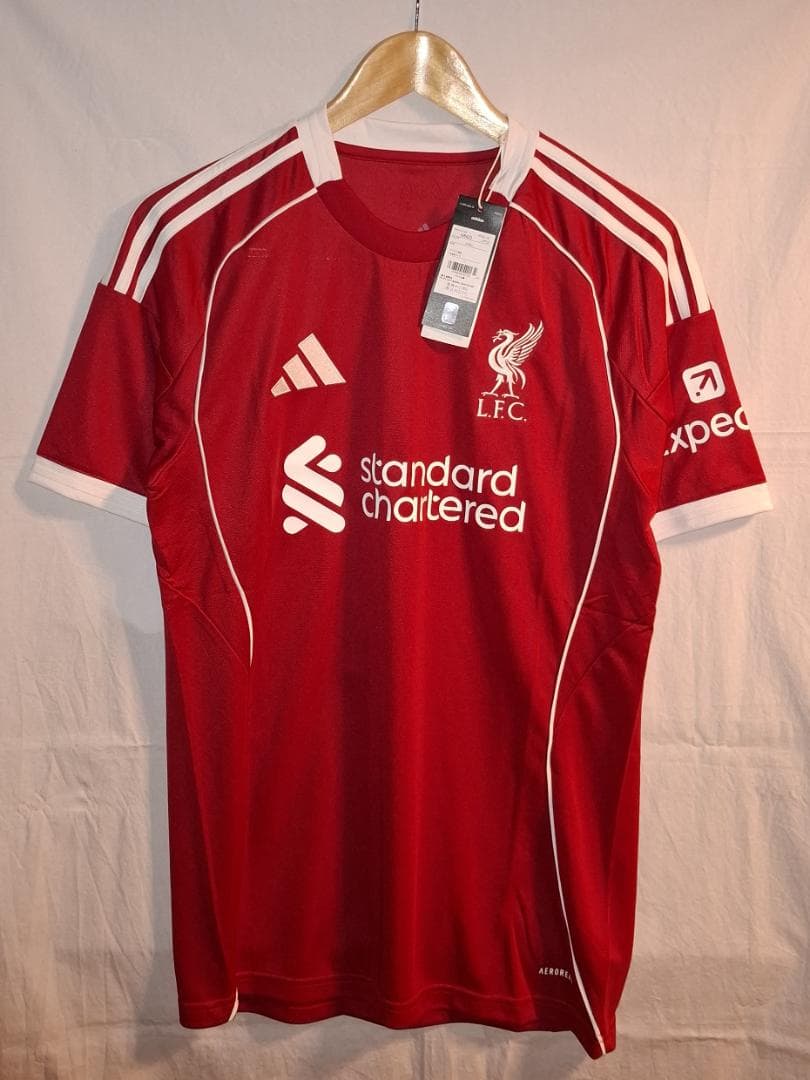 リバプール 25-26 レプリカユニフォーム ホーム 3.遠藤航