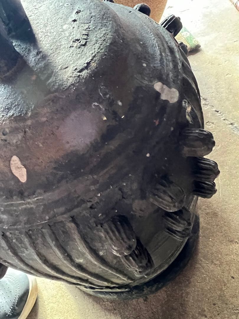 トコ喚鐘　古銅 金属 工芸品 吊り鐘　約17kg釣り鐘　古銅　銅器　釣鐘