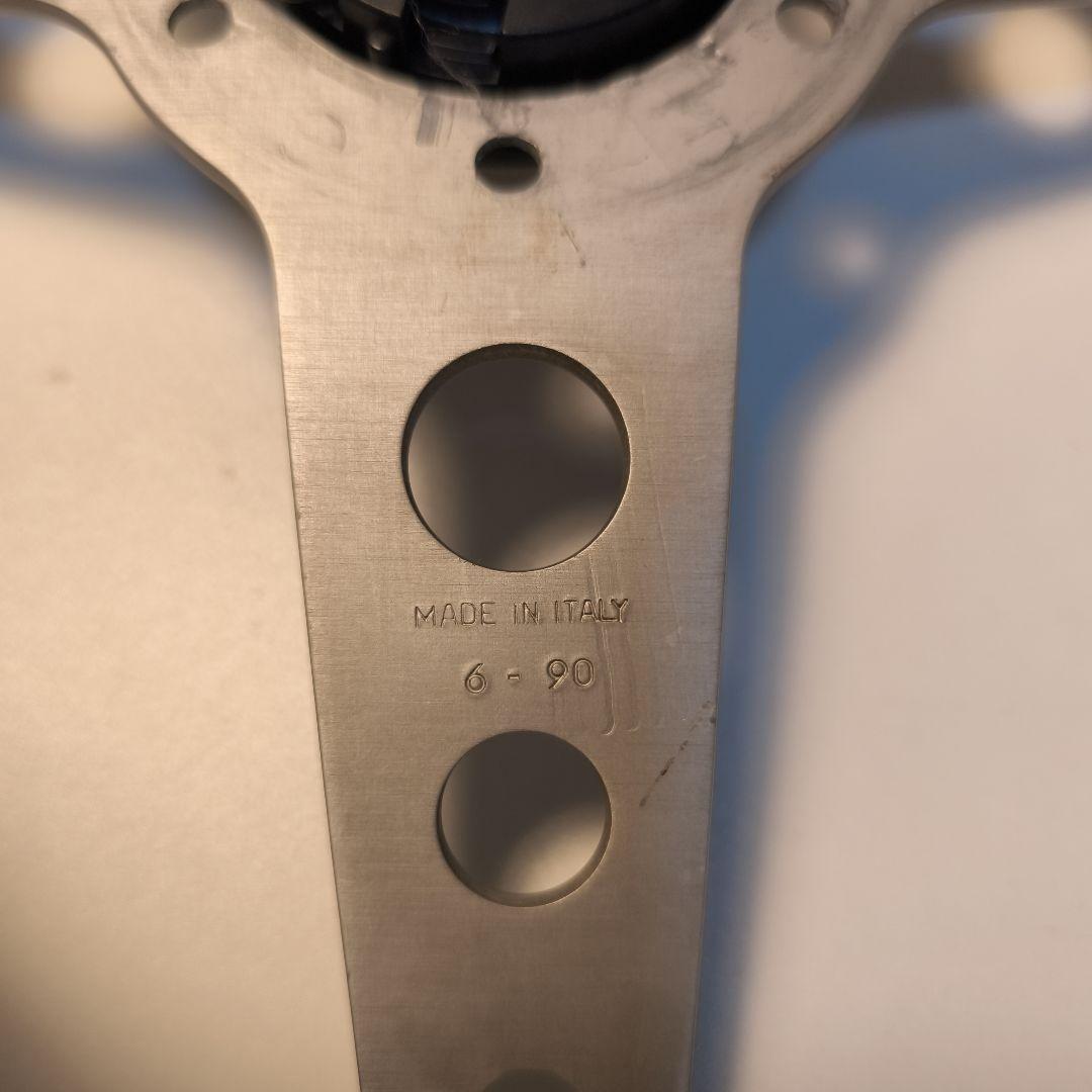 momo INDY ステアリングホイール 3スポーク 1990年製 34CM