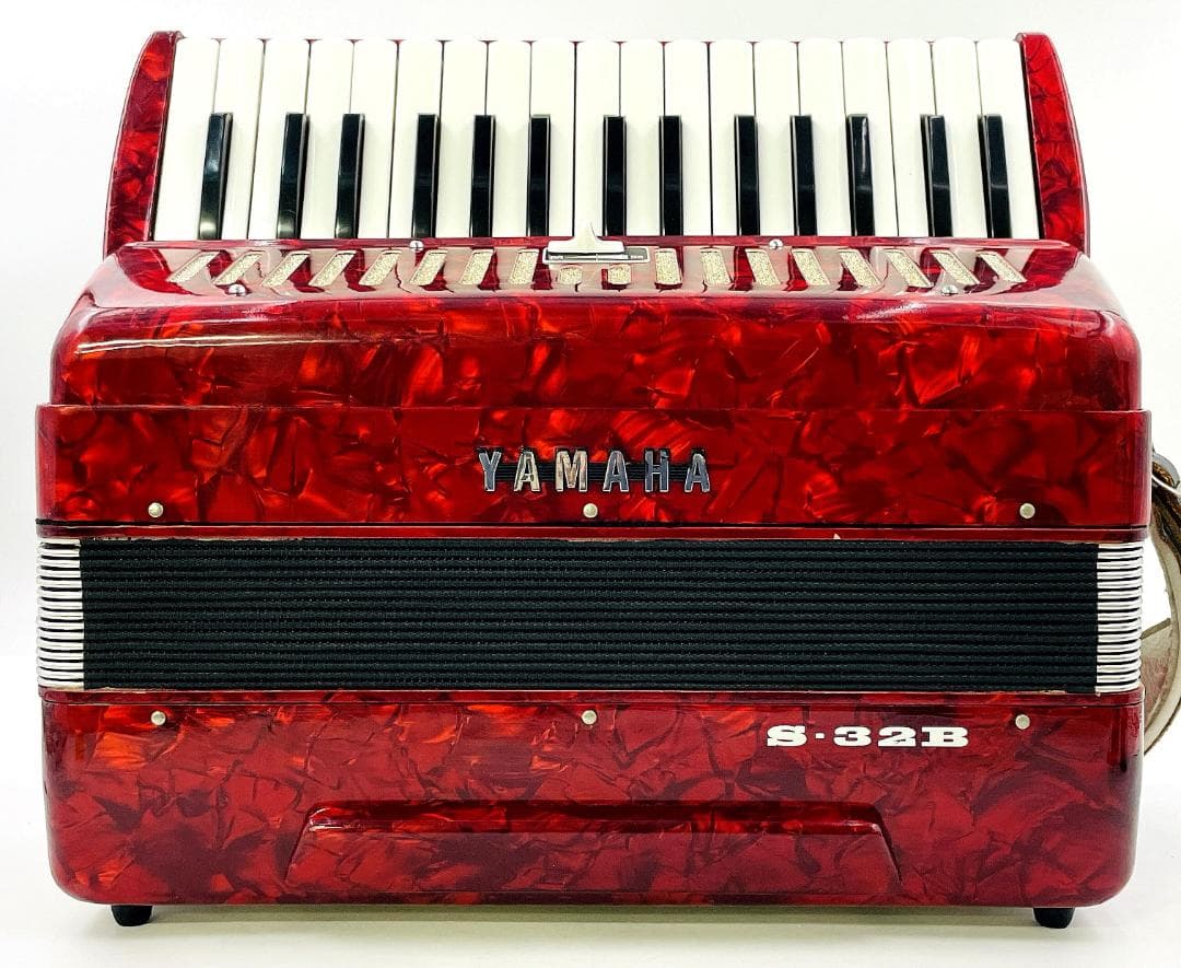 YAMAHA アコーディオン S-32B【職人検品 音出し動作確認済み】①