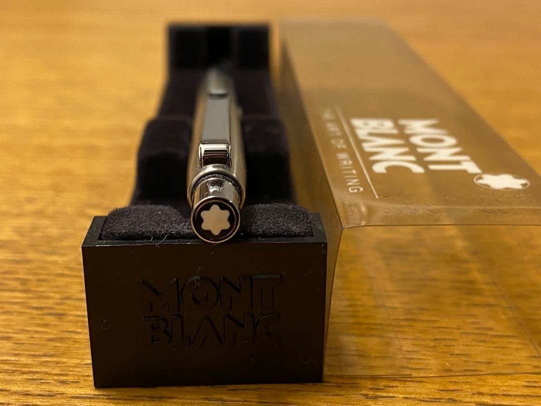 【新品・未使用】MONTBLANC モンブラン ノック式ボールペン Sライン
