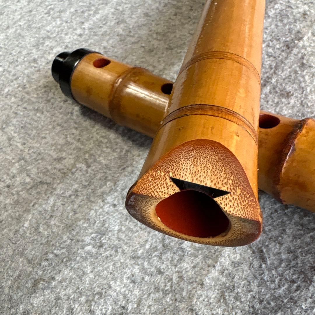 264尺八一尺八寸管　無銘