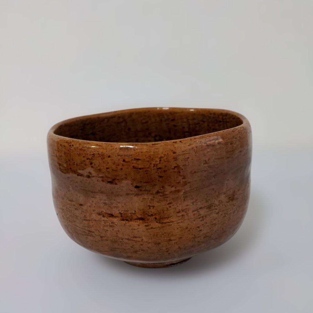 【②美品】大樋焼 木村正樹造 抹茶碗 共箱 茶道具