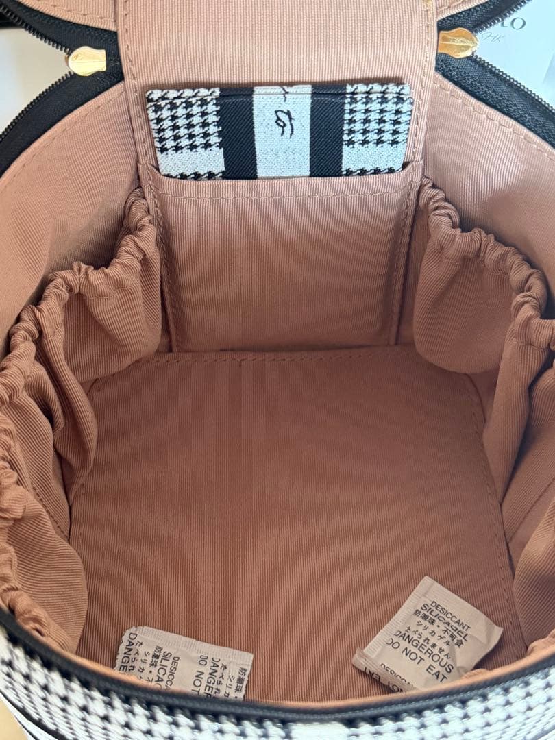 Herlipto HLT Jacquard Vanity Bag 新品 タグ付き