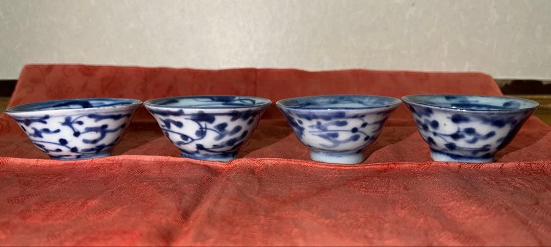 ツ*ず様 煎茶道具　茶器　茶碗　9客セット