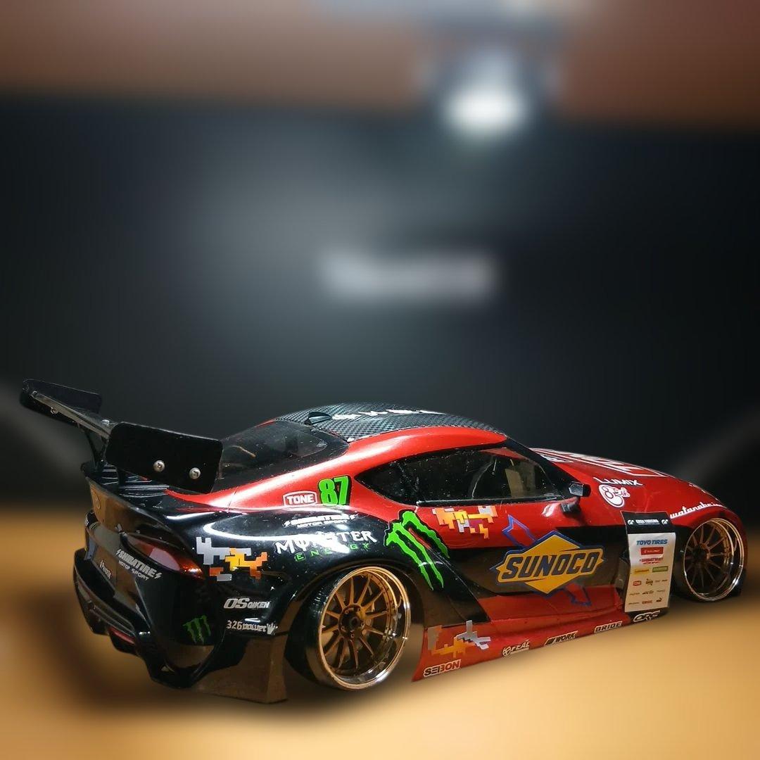 ヨコモ　A90スープラ　ボディ　MSTホイール付き