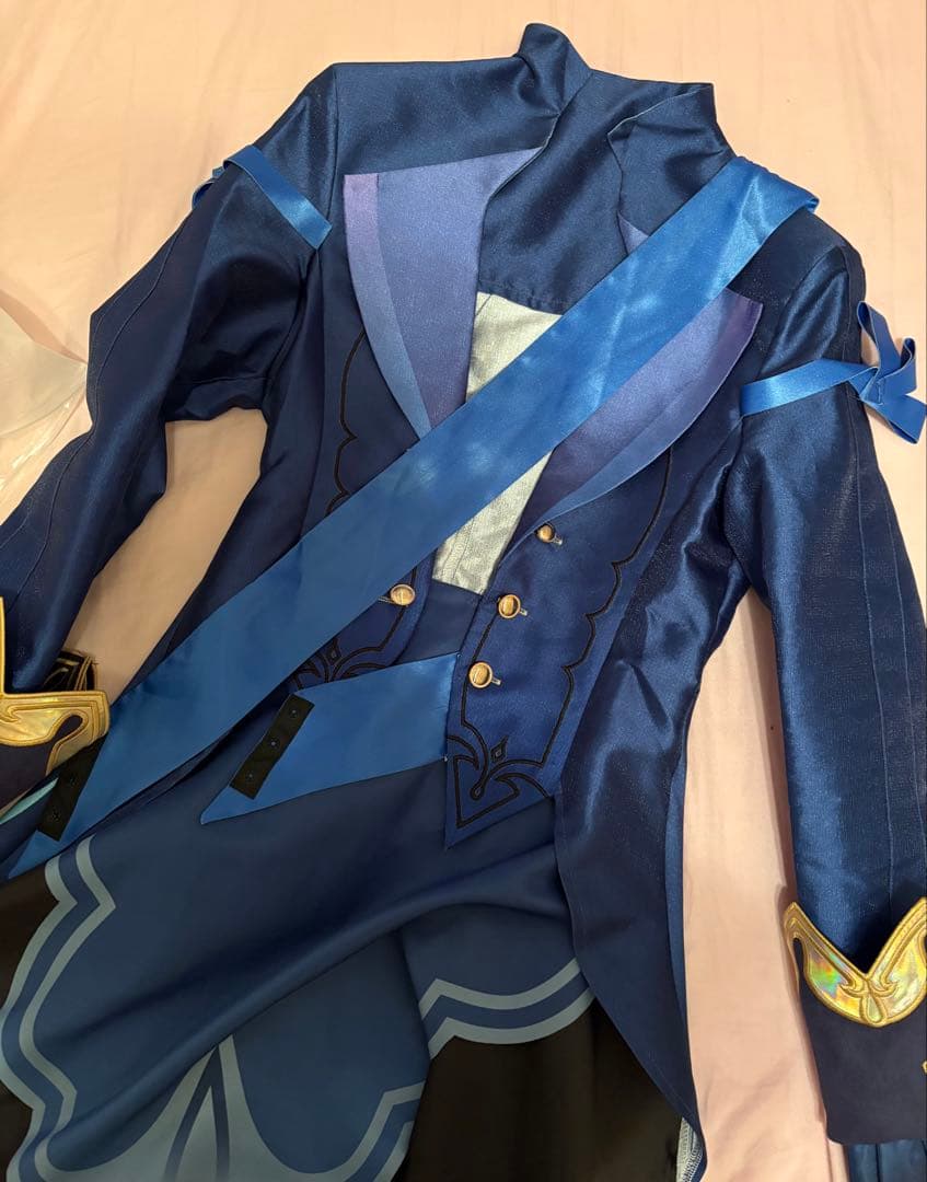 原神　黒フリーナ ウーシア　コスプレ衣装　次元依製Lサイズ