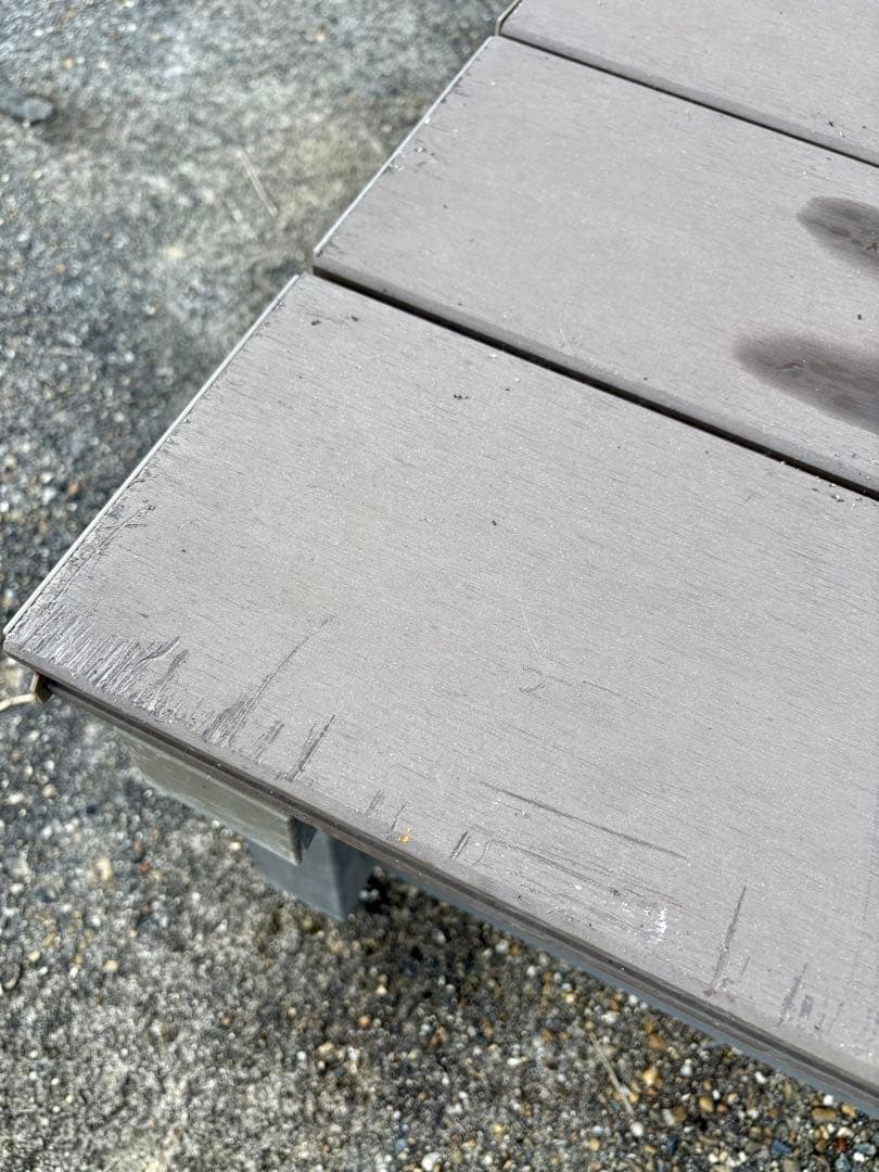 ⭐︎取引中⭐︎木目調ウッドデッキ2つセット