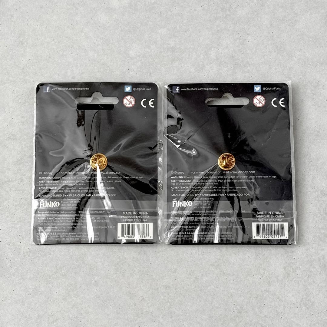 映画トゥモローランド 運命のピンバッジ 2種セット FUNKO ディズニー