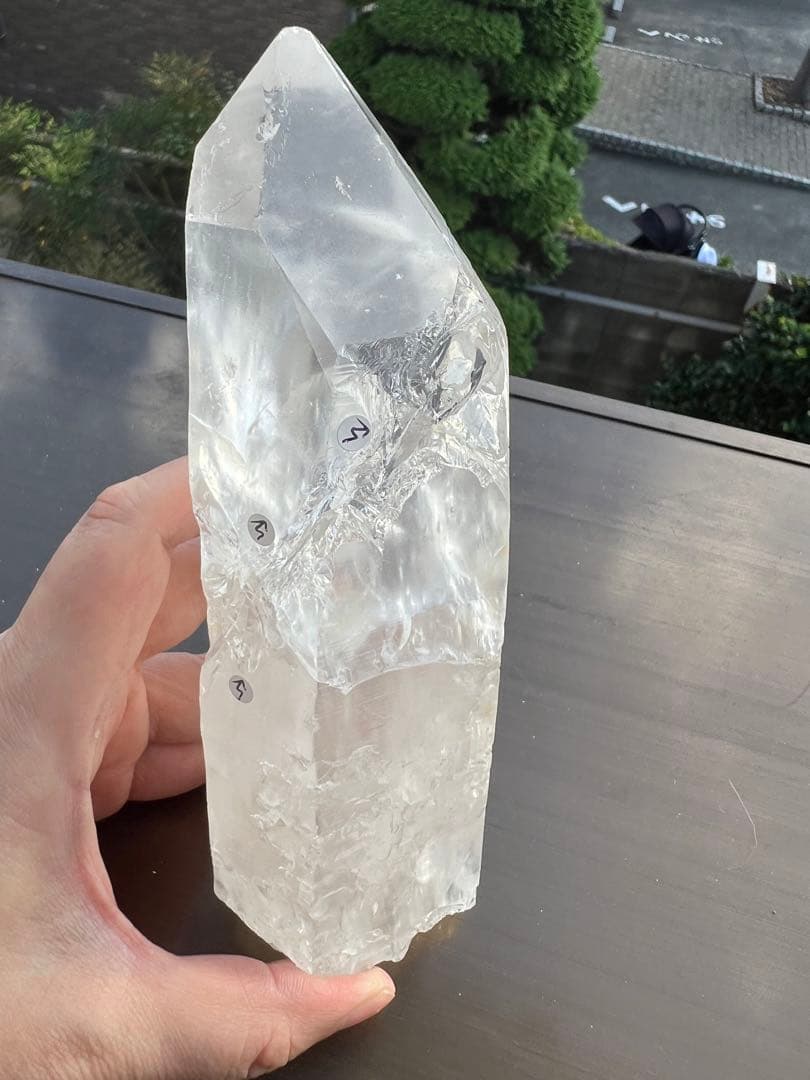 超希少！ライトニングクォーツ(セーラデカブラル産)大型レムリアンシード！！