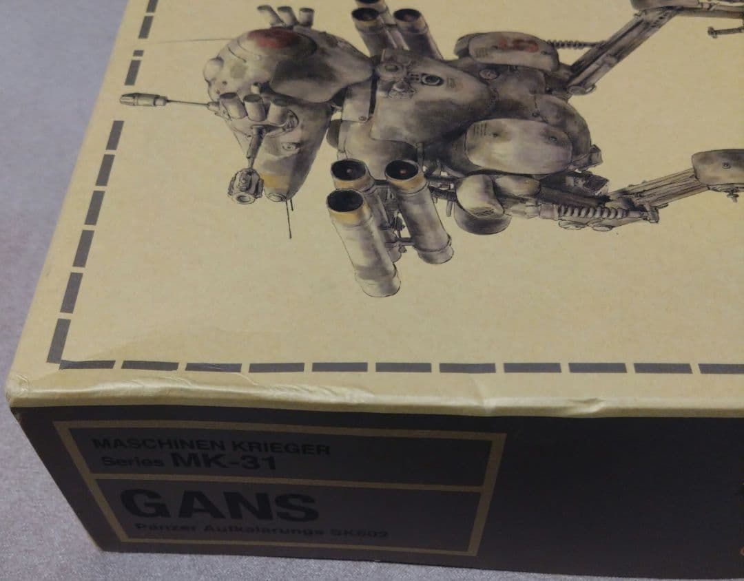 マシーネンクリーガー 陸戦ガンス (1/20スケールプラスチックモデル)