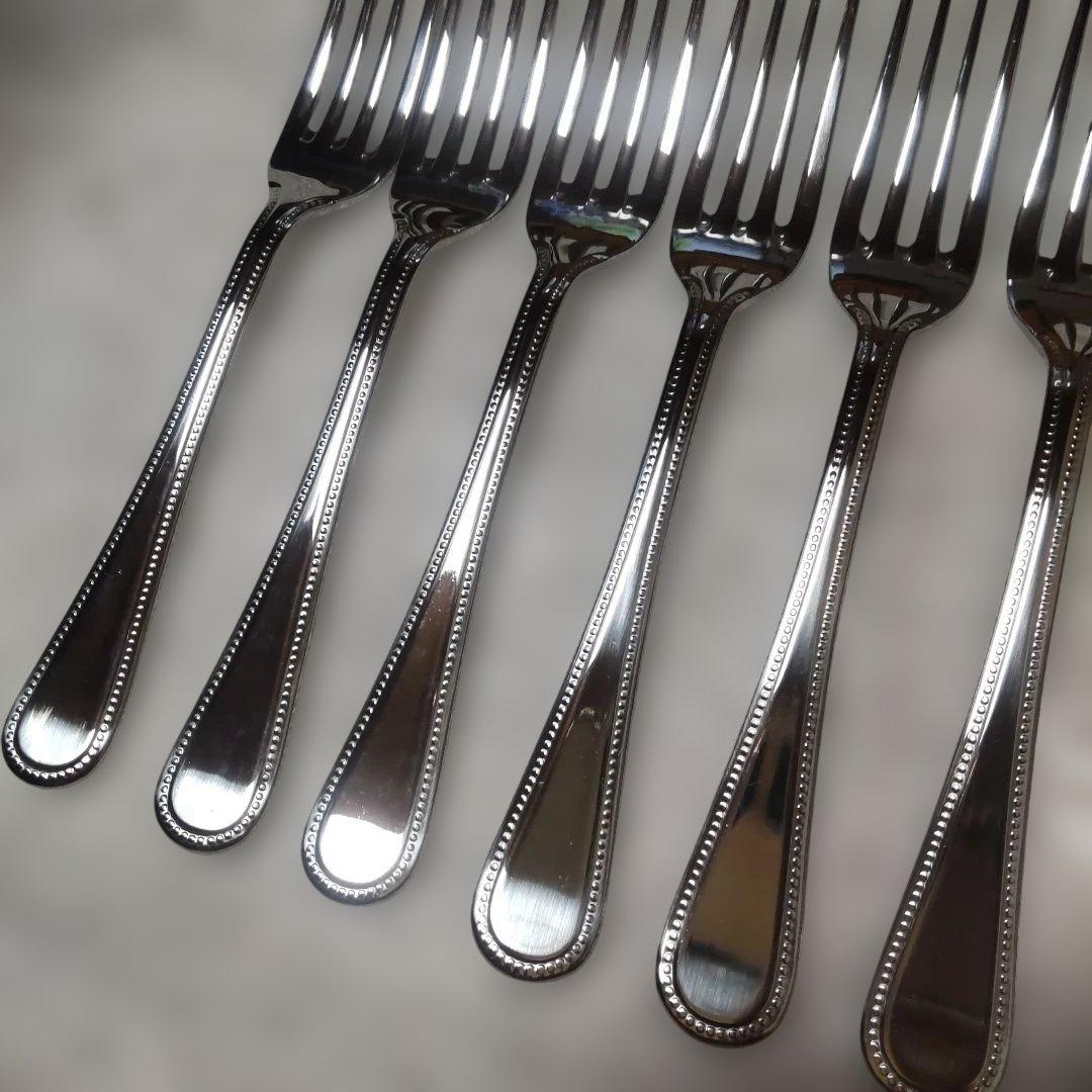 アーサープライスArthur Priceテーブルナイフ&フオーク各6本 ビード