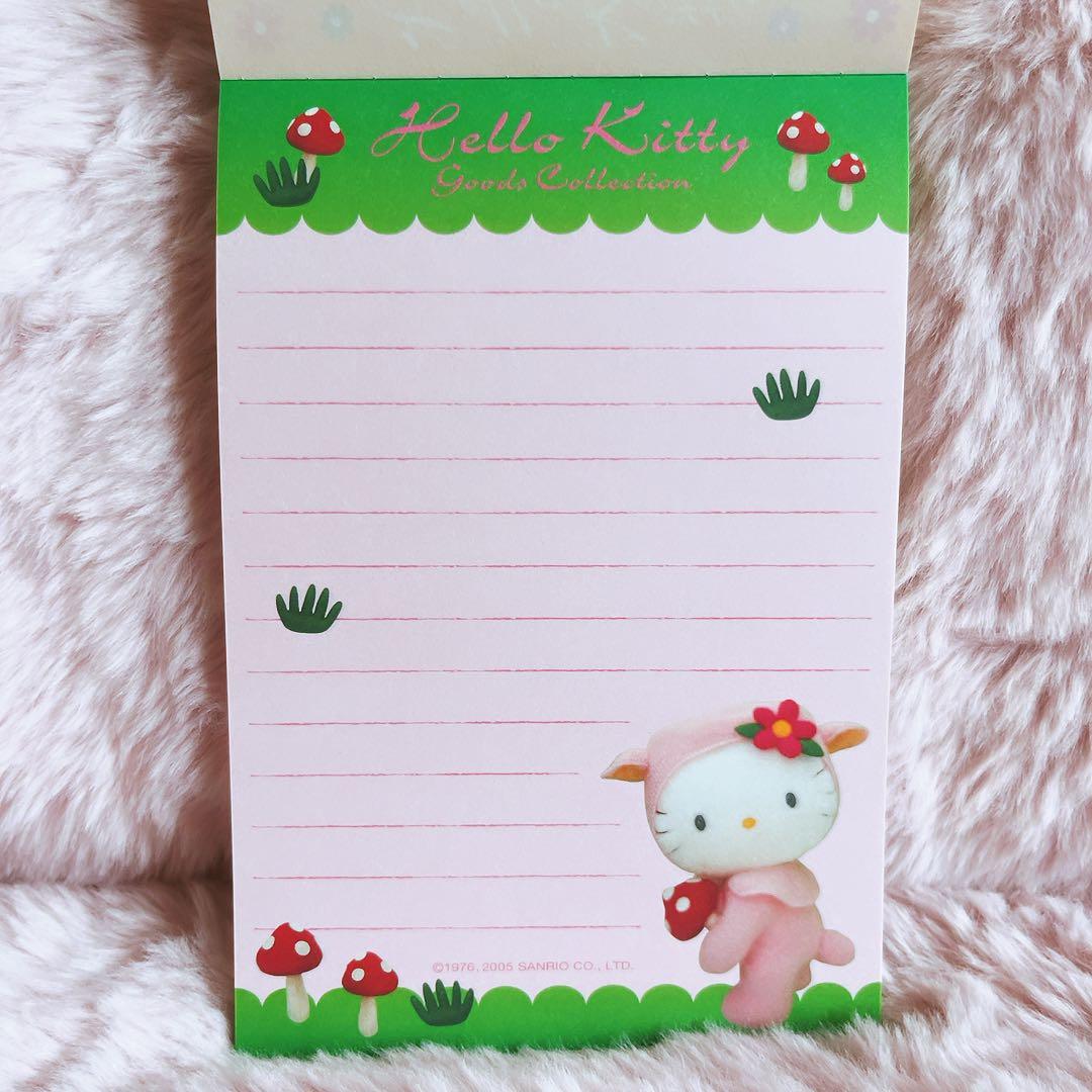 希少激レア　ハローキティ　グッズコレクション　メモパッド7 アソート　2005