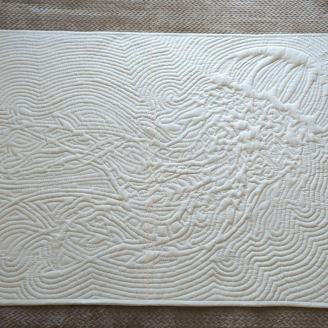 ハワイアンキルトタペストリー　3時のあなた