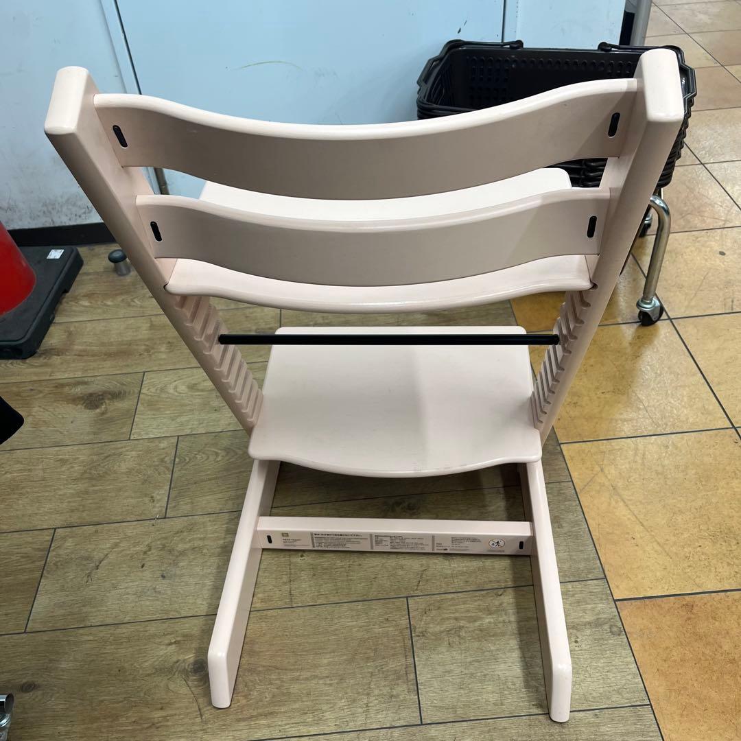 美品 ストッケ トリップトラップ ピンク S/N6 セレーヌピンク