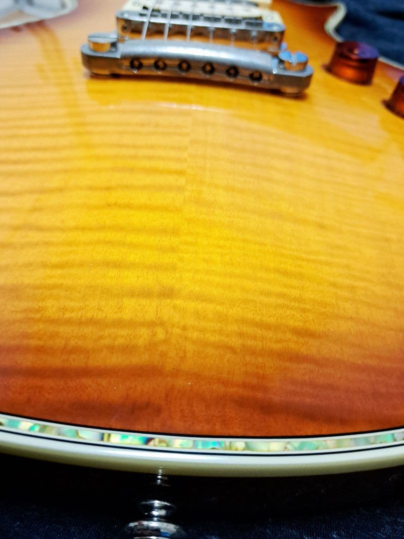 【入手困難】LTD EC-1000FM Amber Sunburst